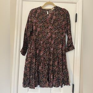 Floral Long Sleeve Dress